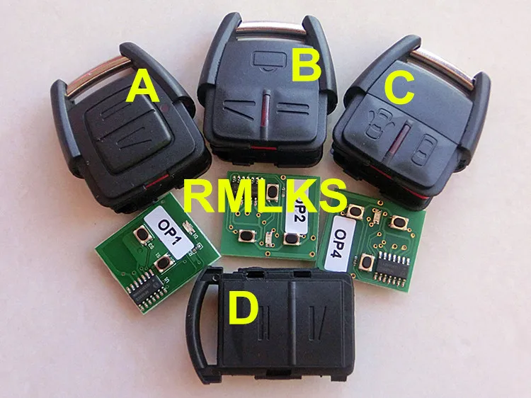 

RMLKS Replacement Alarm Remote Control Key Fob For OPEL Agila Corsa Meriva Signum Tigra Mando Vectra Zafira Astra Siemens 433MHZ