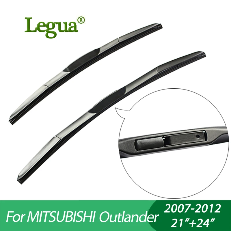 1 компл. стеклоочистителей для Mitsubishi Outlander (2007-2012) 21 &quot+ 24&quot автомобиль