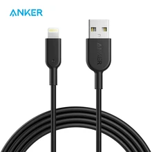 Anker PowerLine II кабель Lightning вероятно в мире наиболее прочный кабель для iPhone 7/7 Plus/6/6 S Plus/5S MFi Сертифицированный