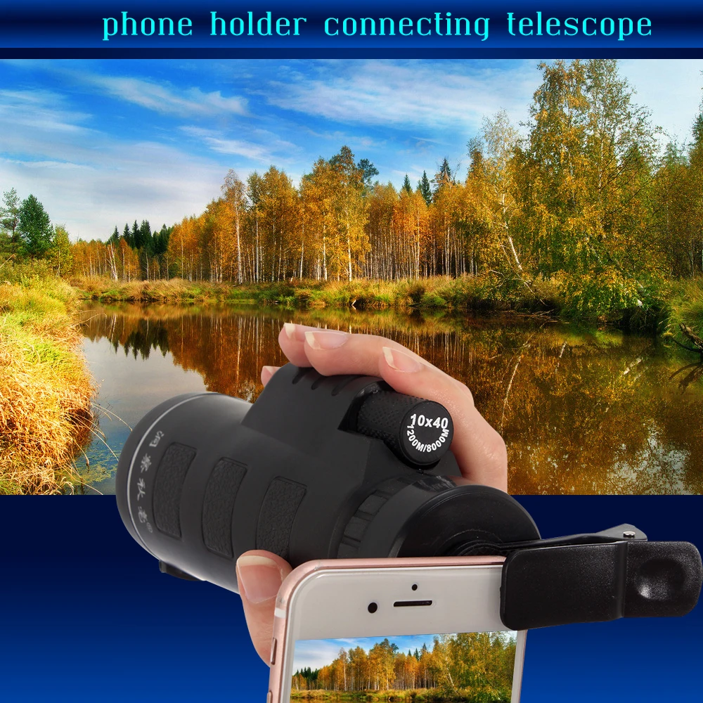 Buy Universal Phone Photo Camera Lens 10 * 40