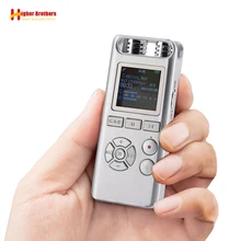 8 Гб Профессиональный цифровой диктофон Смарт звук Управление Шум сокращения HD HIFI Loseless MP3 плеер Диктофон