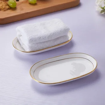 

Phnom Penh towel dish high quality bone china hotel pendulum plate home dim sum dish