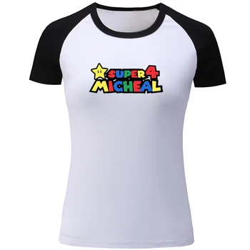 

Super Micheal Number My favorite princess is my Wife Husband Wife Gray Design Women's Lady Print T-Shirt Graphic Tee