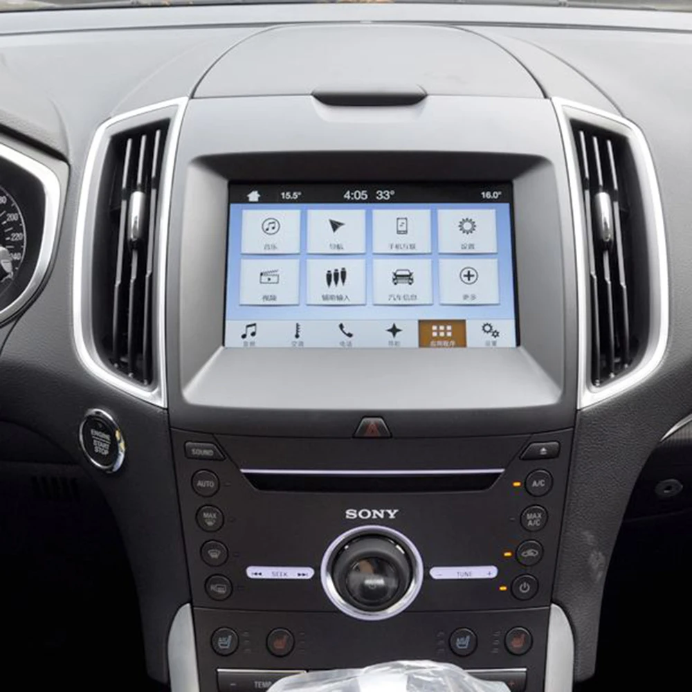 Автомобильный интерфейс для фронтальной и тыловой камеры 2017 Ford Mustang Sync 3 системы с
