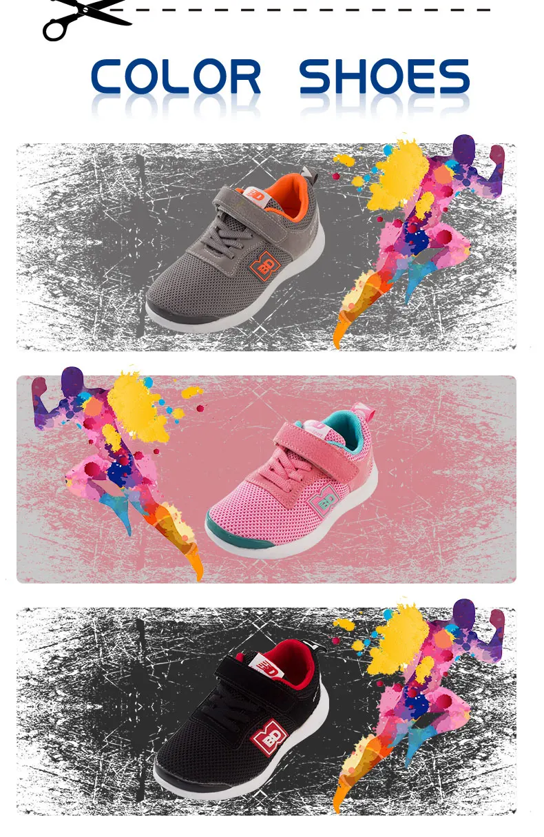 Bdkids Kids Shoes Sneakers For Boy Kids Shoes Fashion Casual Sneakers For Boys Girls 2018 Breathable Mesh Shoes For Boys (3)