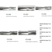 10 шт./кор. боры высокоскоростной стоматологических продукт Стоматологическая лаборатория карбида бора