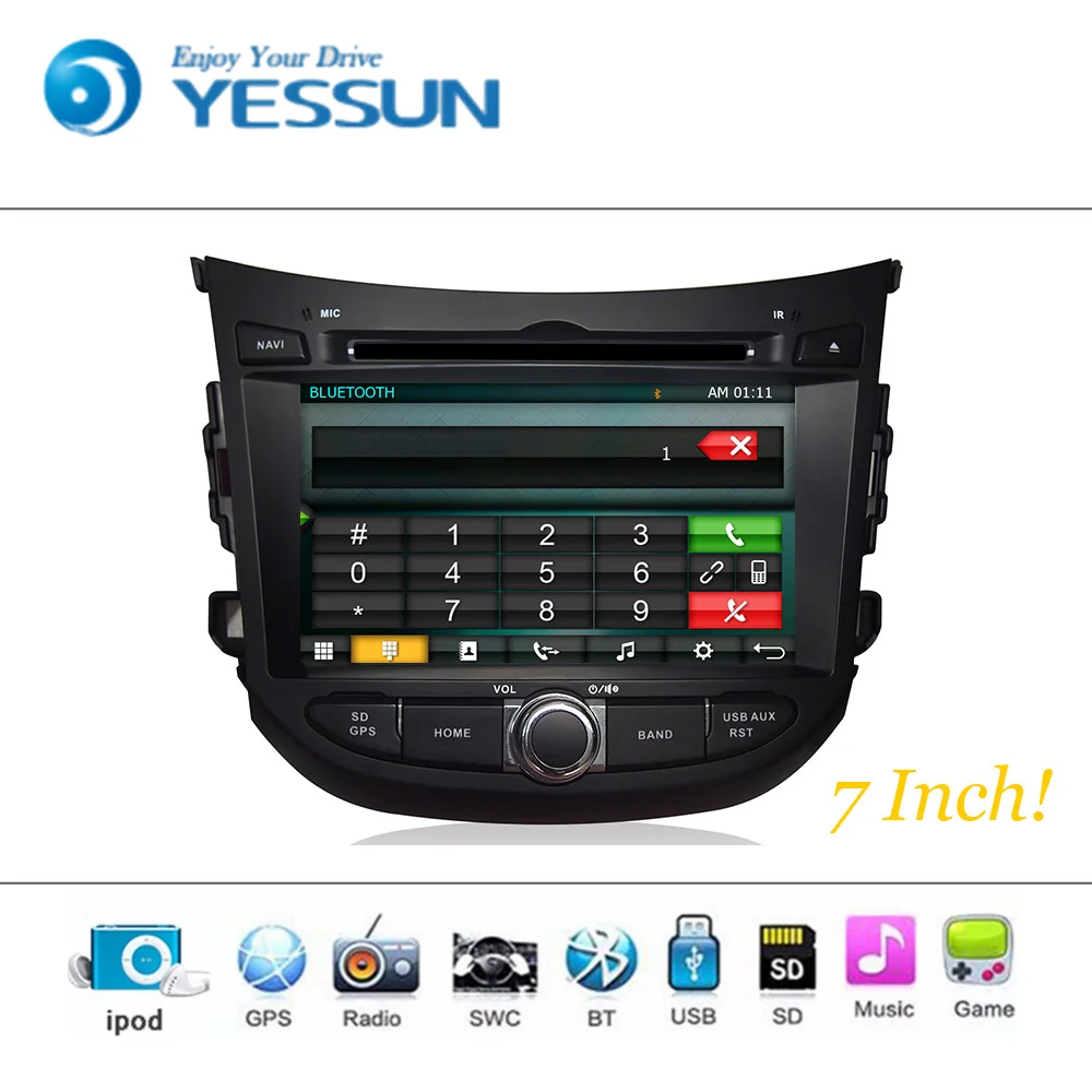Cheap Car DVD Player Android Wince System For Hyundai HB20 Autoradio Car Radio Stereo GPS Navigation Multimedia Audio Video 3