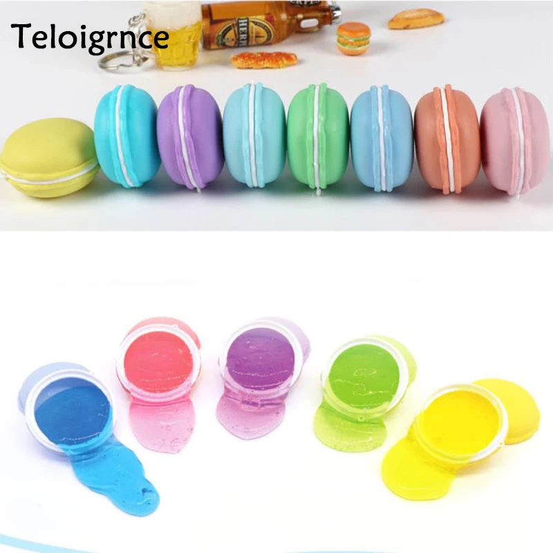 

candy slime toy Magnetic polymer Clay color Crystal slime Mud transparent for Kids Intelligent Hand Plasticine Mud Playdough