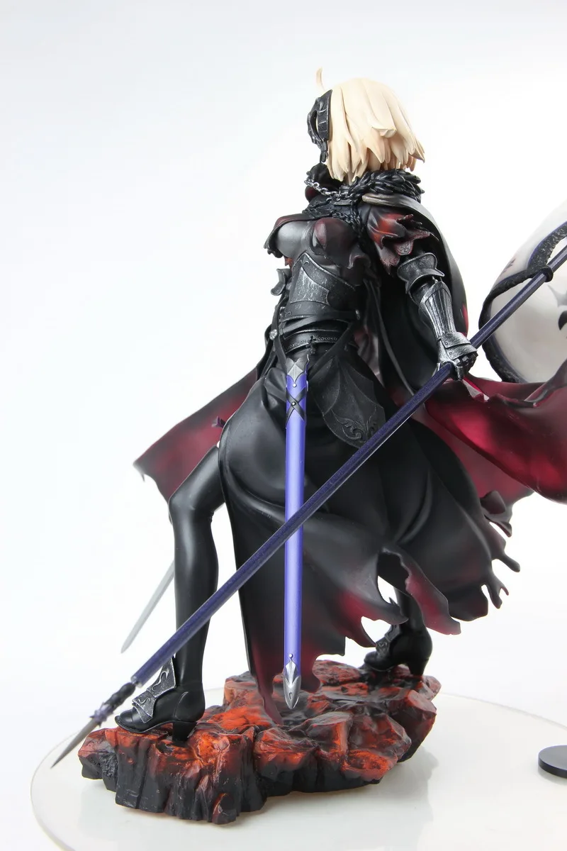 1 шт. японская аниме FGO черная линейка Fate Grand Order Jeanne D'Arc Alter 1/7 ПВХ фигурка модель игрушки кукла подарок дропшиппинг