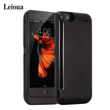 Leioua 10000mah External Portable Power Bank Case For Iphone 7 6 6s 8 Battery Charger CaseFor