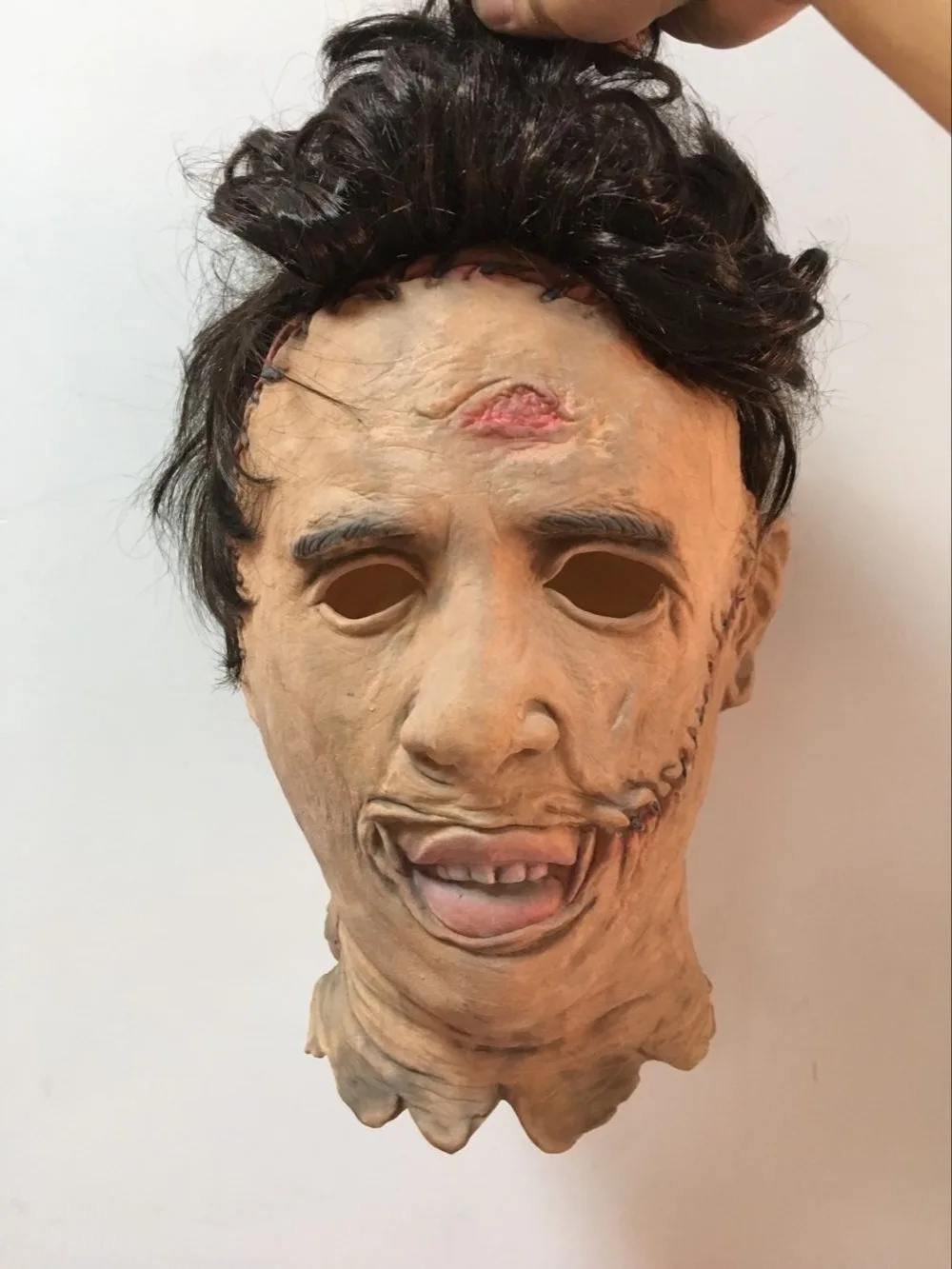

YOTOP Texas Chainsaw Massacre Leatherface Masks Latex Scary Movie Halloween Cosplay Costume Party Event Props Toys Carnival Mask