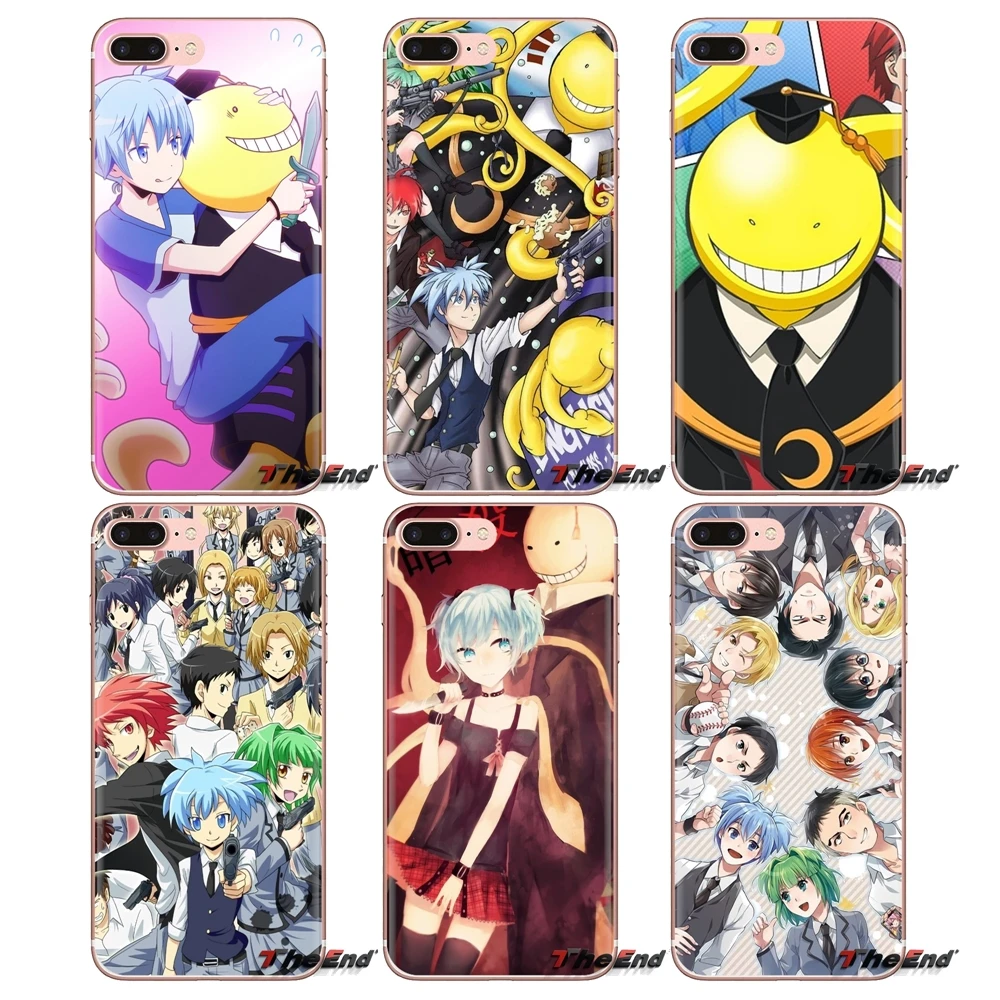 Japan Assassination Classroom Transparent Soft Cases Covers For Samsung Galaxy A3 A5 A7 A9 A8 Star A6 Plus 2018 2015 2016 2017 |
