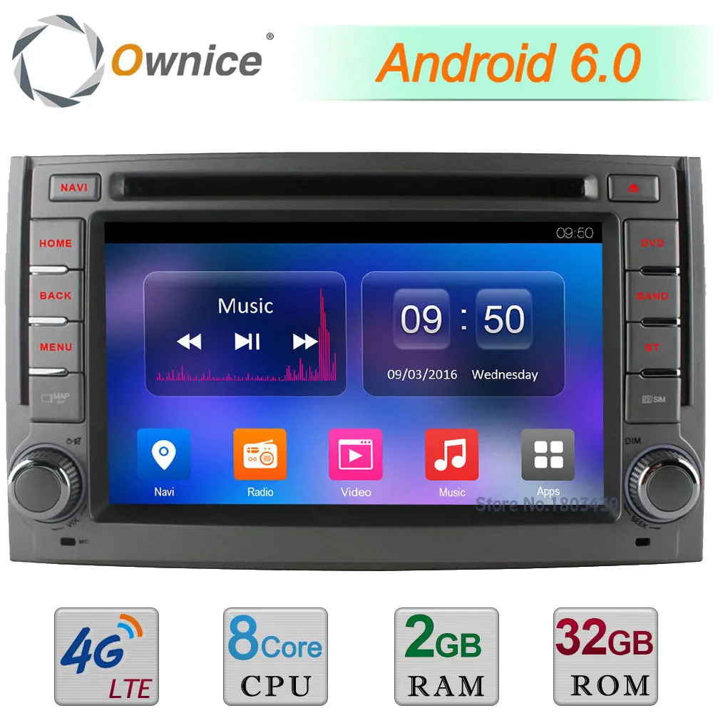 4G WIFI Android 6 0 Octa Core 2GB RAM 32GB ROM DAB USB font b Car