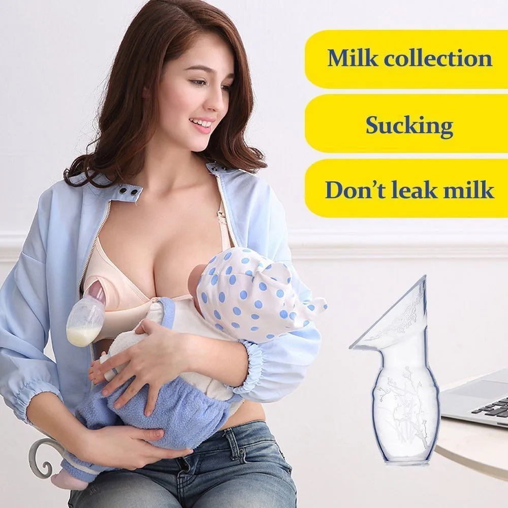 

Pudcoco 1Pcs Silicone Breastfeeding Manual Suction Breast Pump Milk Pump Feeding Baby Care breast pump