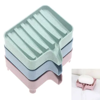 

NEW Bathroom Draining Soap Box Kitchen Sink Sponge Drainage Soap Dish kitchen accessories storage box organizador Draining Set