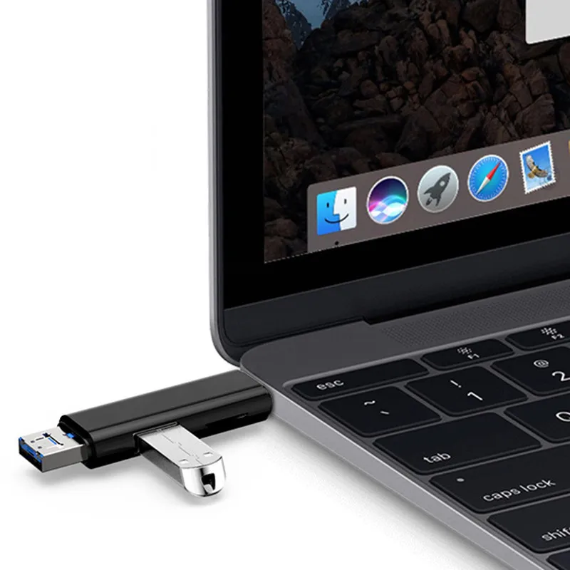 Centechia type C, micro USB и USB 3 в 1 OTG Кардридер высокоскоростной USB Универсальный TF/SD для Android Компьютерный удлинитель