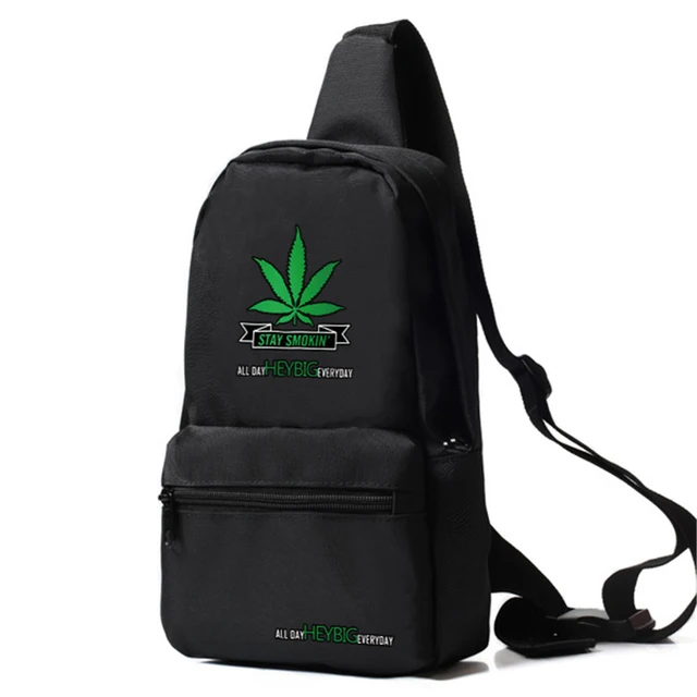 Z Jamaica Reggae Leaves Sling Bag Casual Camp Ing Hik Chest Z Jamaica Reggae Leaves Sling Bag Casual Camp Ing Hik Chest Shoulder Cross Body
