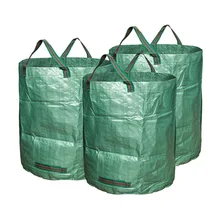 ANENG 3 штуки в упаковке 72 галлонов Heavy Duty сад мусорные мешки для Садовый лист ярд(D67* H76cm