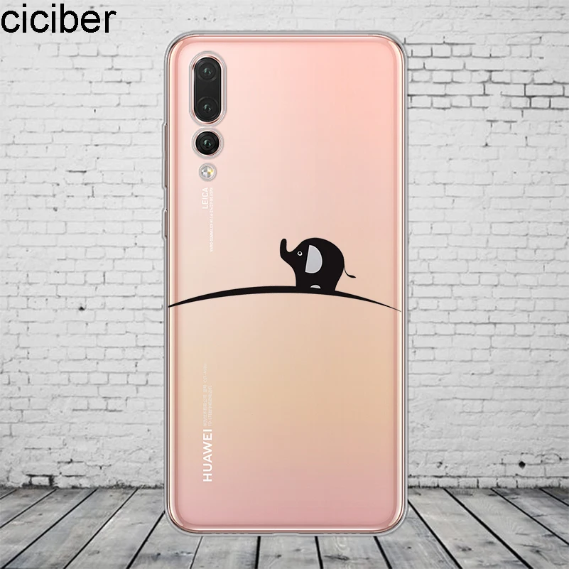 Ciciber Тотем Одуванчик чехол со слоном для huawei P30 P20 P10 P9 P8 Lite Pro Plus P smart мягкий чехол для телефона TPU оболочка - Цвет: WM06541