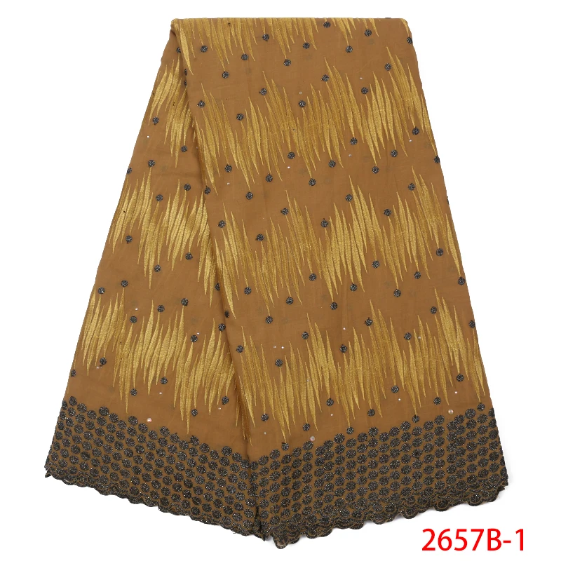 Швейцарская вуаль кружевная ткань высокого качества африканский хлопок с камнями швейцарская вуаль кружева в швейцарской нигерийская ткань KS2657B-3