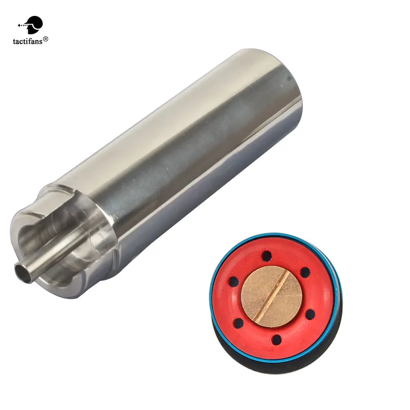 

SHS Tune Up Kit Steel CNC Milled One-Piece Cylinder/Cylinder Head Solid Cylinder Unit Piston Head Airsoft AEG Ver.2/3 Gearbox