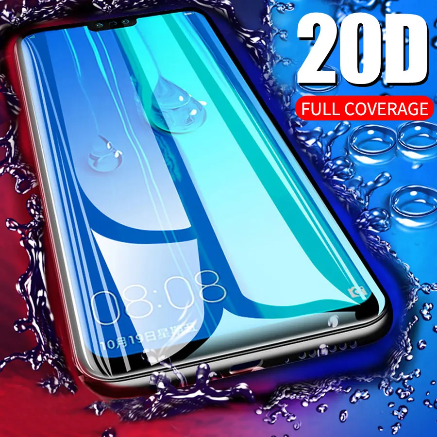 

3D 20D Curved Full Cover Tempered Glass Screen Protector for Samsung Galaxy A6 A7 A8 Plus A9 J4 J6 2018 J3 J5 J7 2017 EU S10E