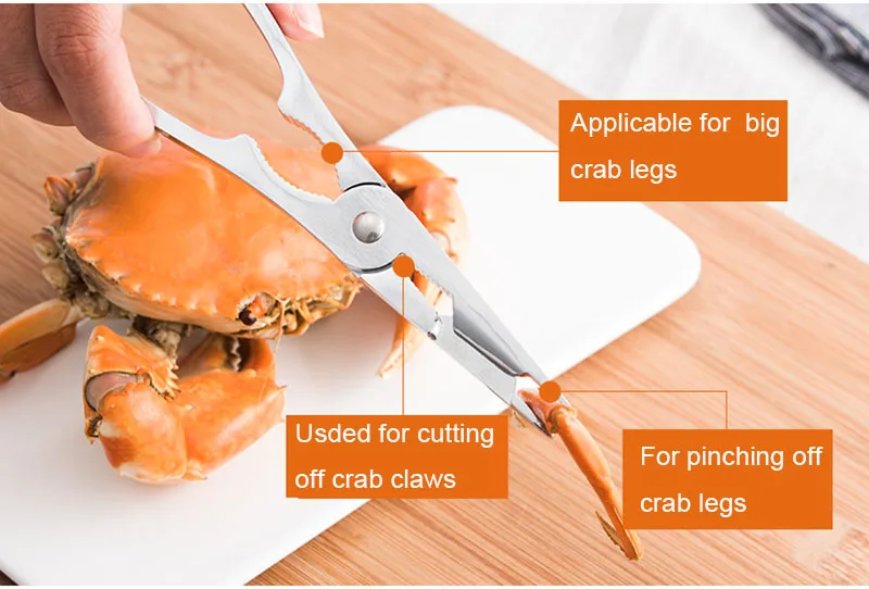 inoxidável descascar caranguejo ferramenta camarão grampo alicate lagosta conjunto de picaretas