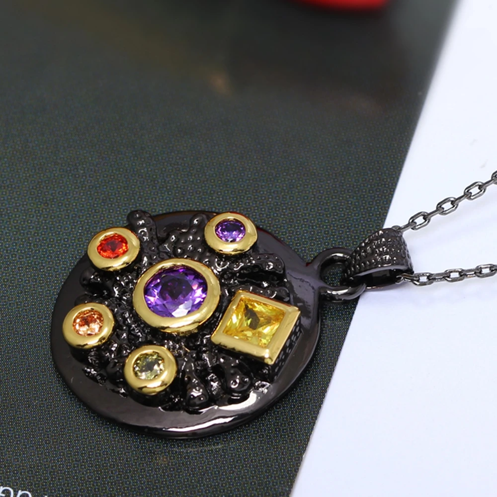 gothic pendant neckalce (3)