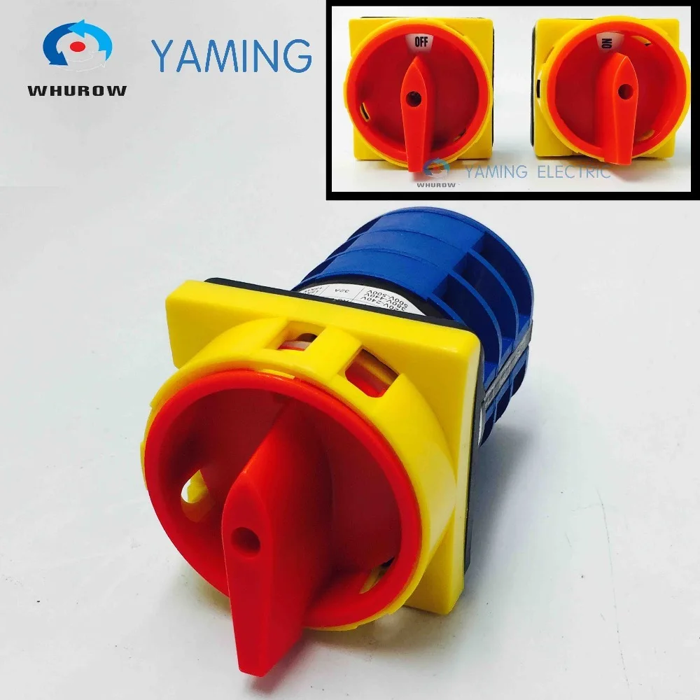Электрический LW26GS 32 Yaming/04 3 кулачковый переключатель блокировки переключение