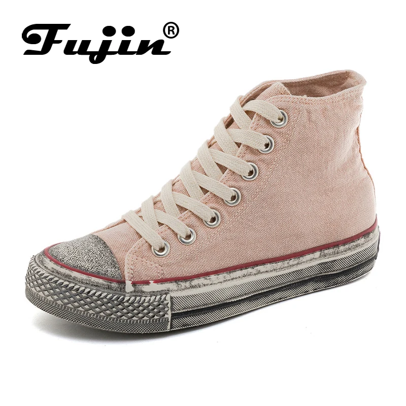 

FUJIN bradn women canvas shoes women casual sneakers women flats spring summer female shoes comfortable for women shoes
