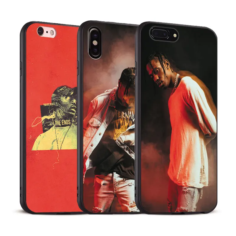 

Travis Scott Rapper Coque Tpu Soft Silicone Phone Case Cover Shell For Apple iPhone 5 5s Se 6 6s 7 8 Plus X XR XS MAX