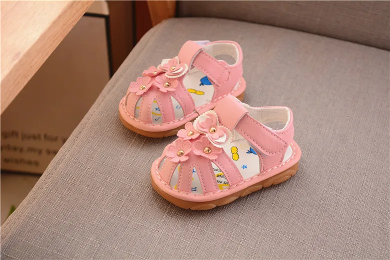 AFDSWG/Летние босоножки; коллекция года; белые кожаные сандалии для девочек; розовые сандалии; обувь принцессы для девочек; детские сандалии