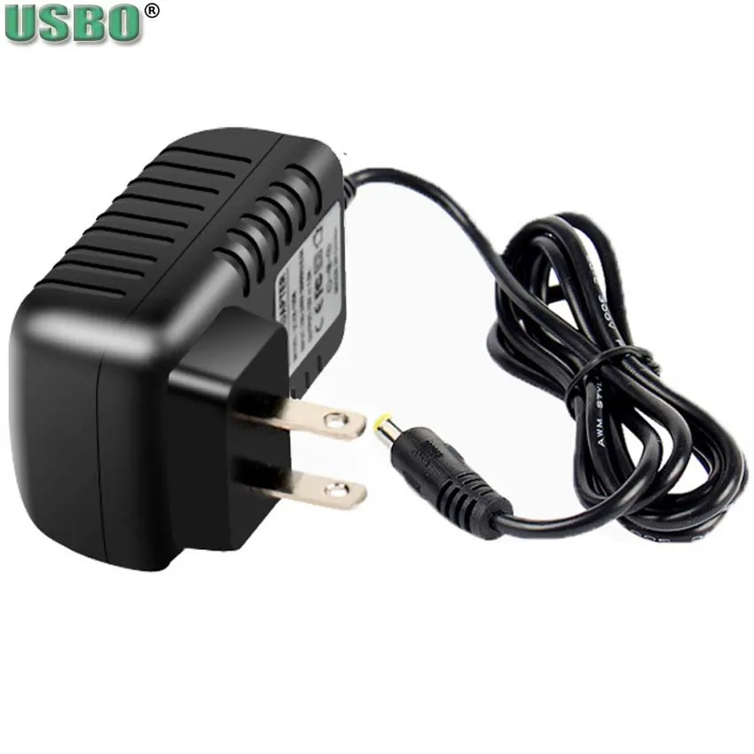 Черный 5 5*2 мм 1 3V7V7.5V1A 5V6V9V12V1A1.5A2A US Gamesplayer ADSL DVD TV BOX выключатель питания переменного