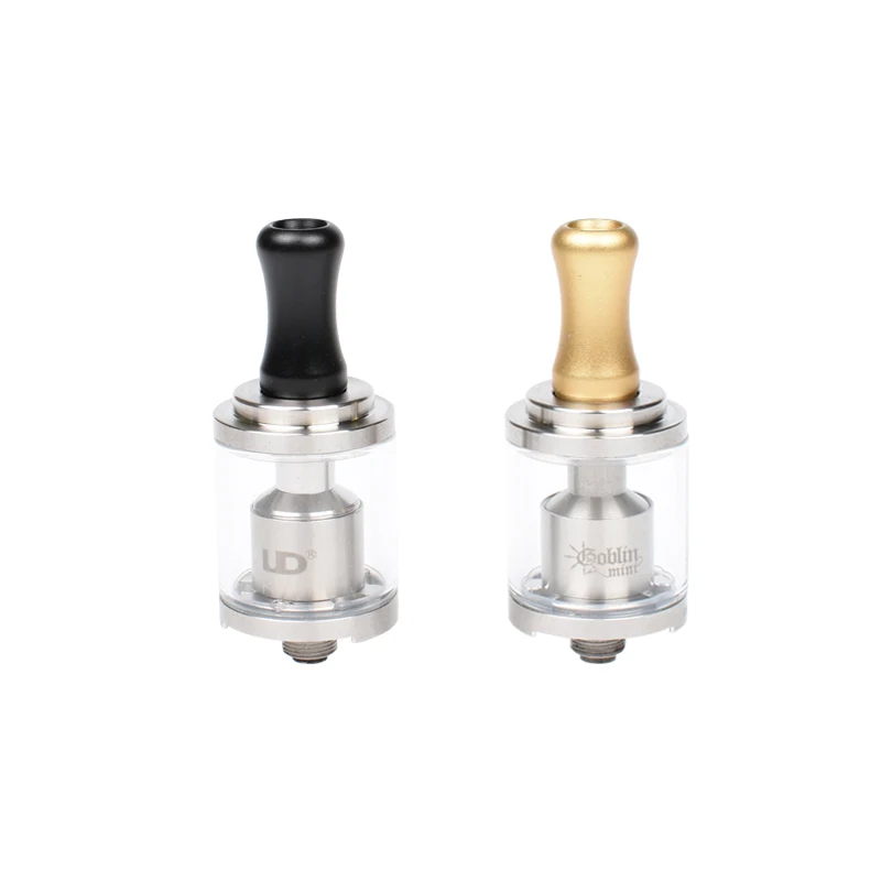 

Original UD Goblin Mini RTA 3ml capacity Four Post Build Deck & Adjustable bottom Dual Airflow Electronic Cigarette Vape Tank
