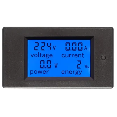 

AC Digital Display Multi-function Voltage, Current, Power and Electric Energy Consumption Meter