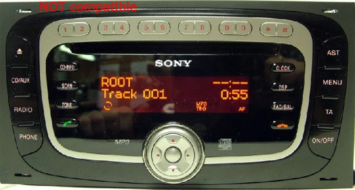 Ford United Music Digital IDEAUDIO for Dollar new quadlock discount NewstYatour Car Last player States 6006CDC 6000CD Stop118 USD 12 Fakra Fiesta pin Changer Mondeo 5000C audio MP3 CD 12 Ford United Music Digital 12