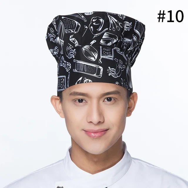 New Arrival Hotel Waiter Hats Cooking BBQ Mushroom Caps Chef Hats