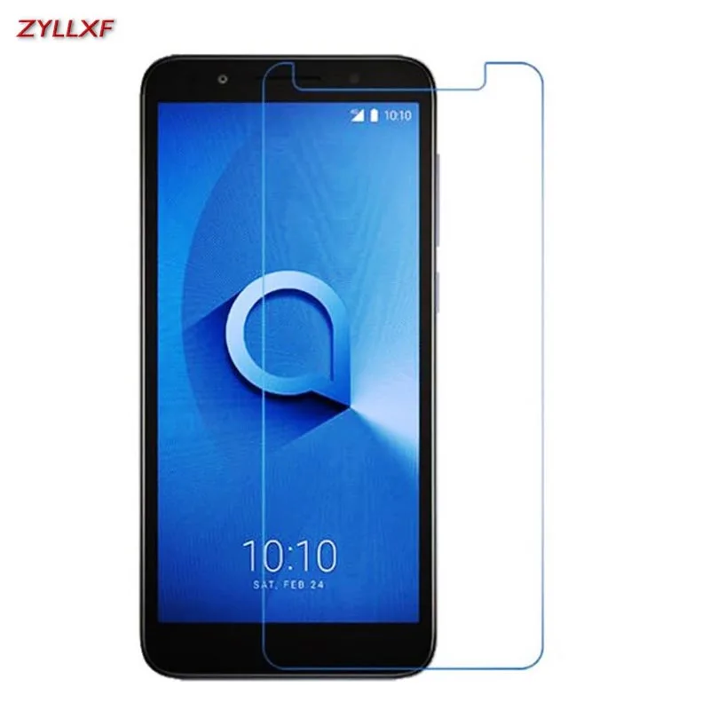 

2PCS/Lot For Alcatel 3 3L Tempered Glass Screen Protector Film 5.5 in 9H 2.5D Safety Film On For Alcatel 3L 5052D 5052Y 5034D