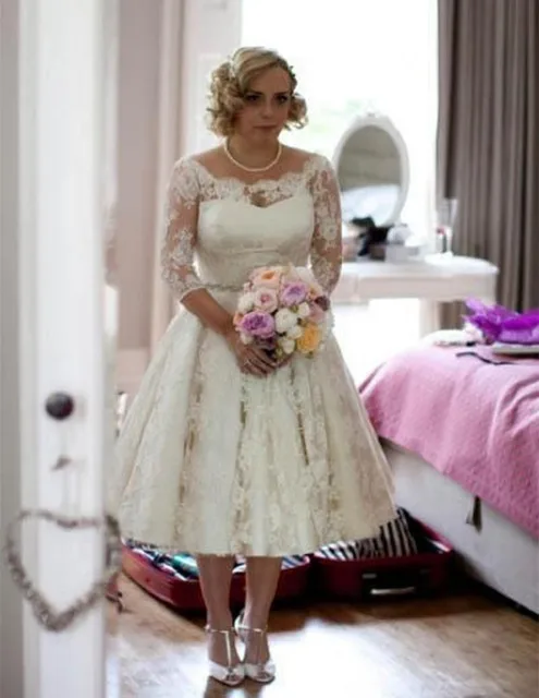 Pink Vintage Tea Dresses Plus Size