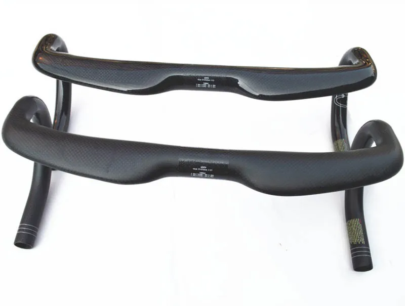 Carbon Bike Handlebars 31.8mm Bicycle Bars 400mm 420mm 440mm 3K Glossy