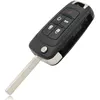 4 + 1/5 кнопки дистанционного ключа fob 315 МГц 433 МГц с чипом ID46 для Chevrolet Impala Equinox Cruze Sonic Malibu Camaro HU100 uncut ► Фото 2/4
