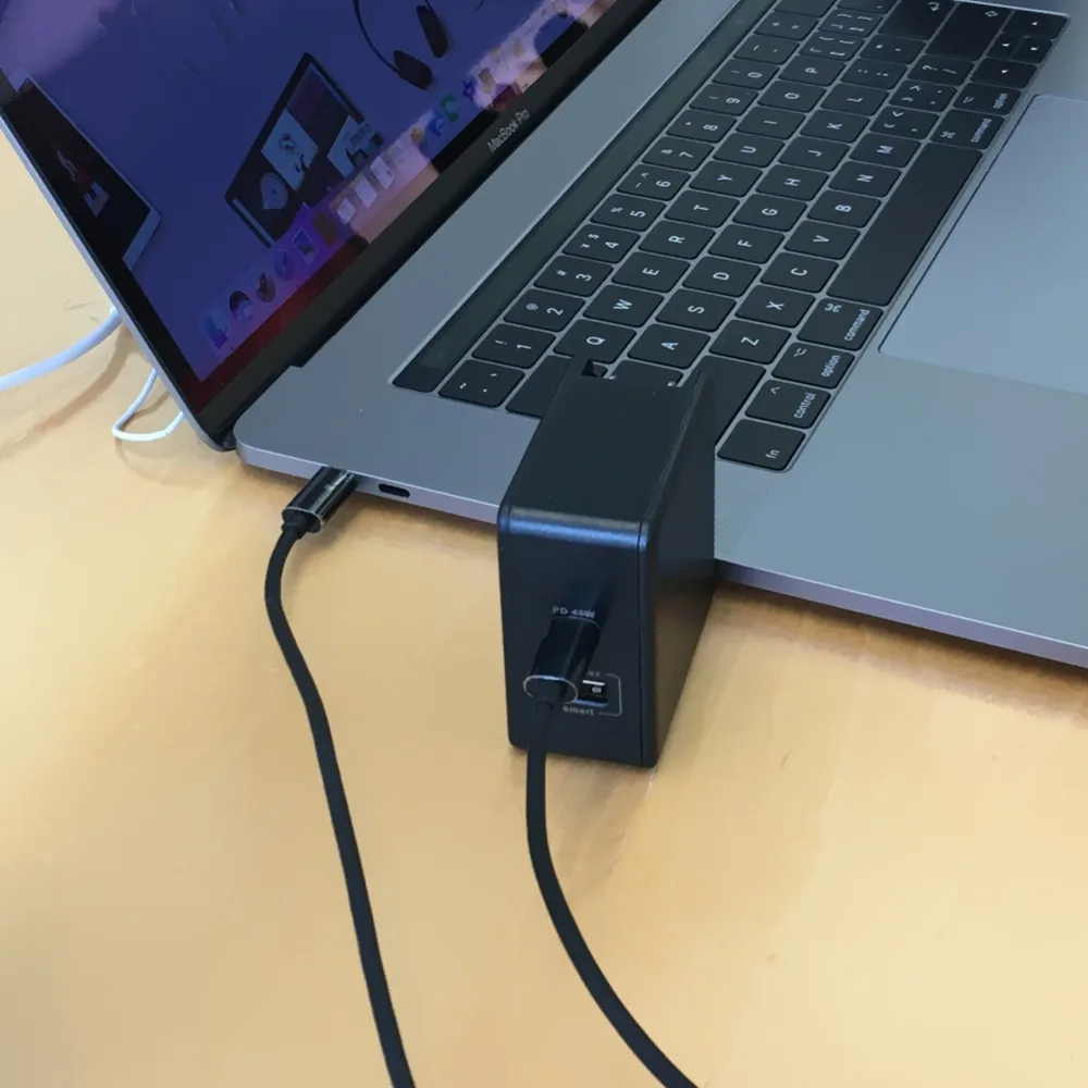 57 Вт USB C настенное зарядное устройство питания PD зарядное устройство 2.4A USB Зарядка адаптер для Apple MacBook / samsung Ноутбук Nexus 5X