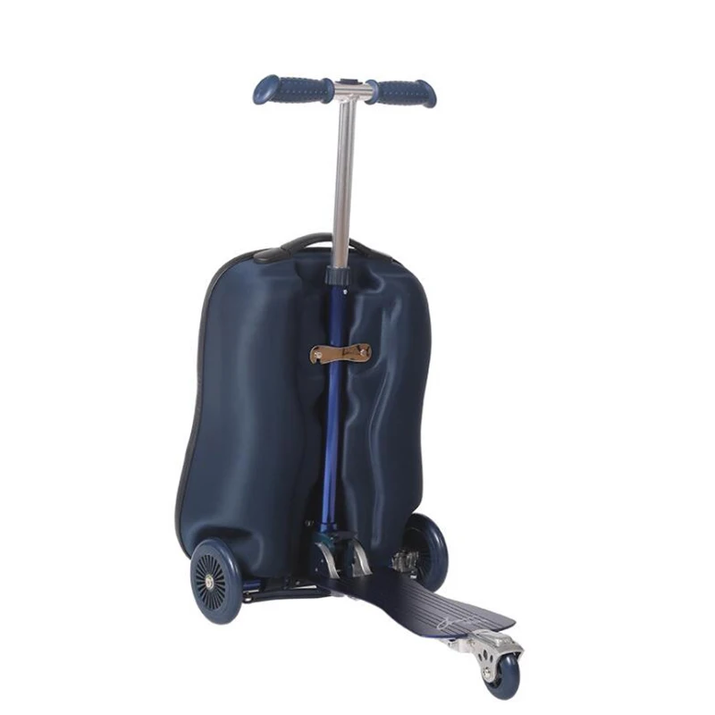 Travel tale подростковый самокат, масштабных дорожных чемоданов eva Скутер Багаж на колесиках рюкзак на колесах