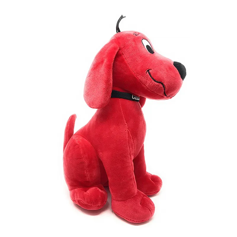 Chaud Anime 32 Cm Clifford Le Grand Chien Rouge En Peluche Poupée En Peluche Jouet Anniversaire Et Cadeaux De Noël Pour Les Enfants