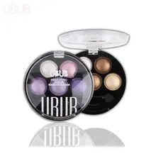 UBUB Professional Eyes Makeup Pigment Eyeshadow 5 Colors Eye Shadow Palette Beauty Brand