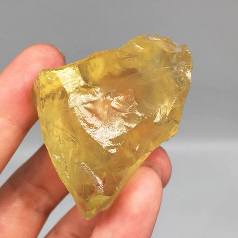 Natural Citrine Crystal Rough Raw Stone Rock Specimen Brazil Aliexpress Home Garden