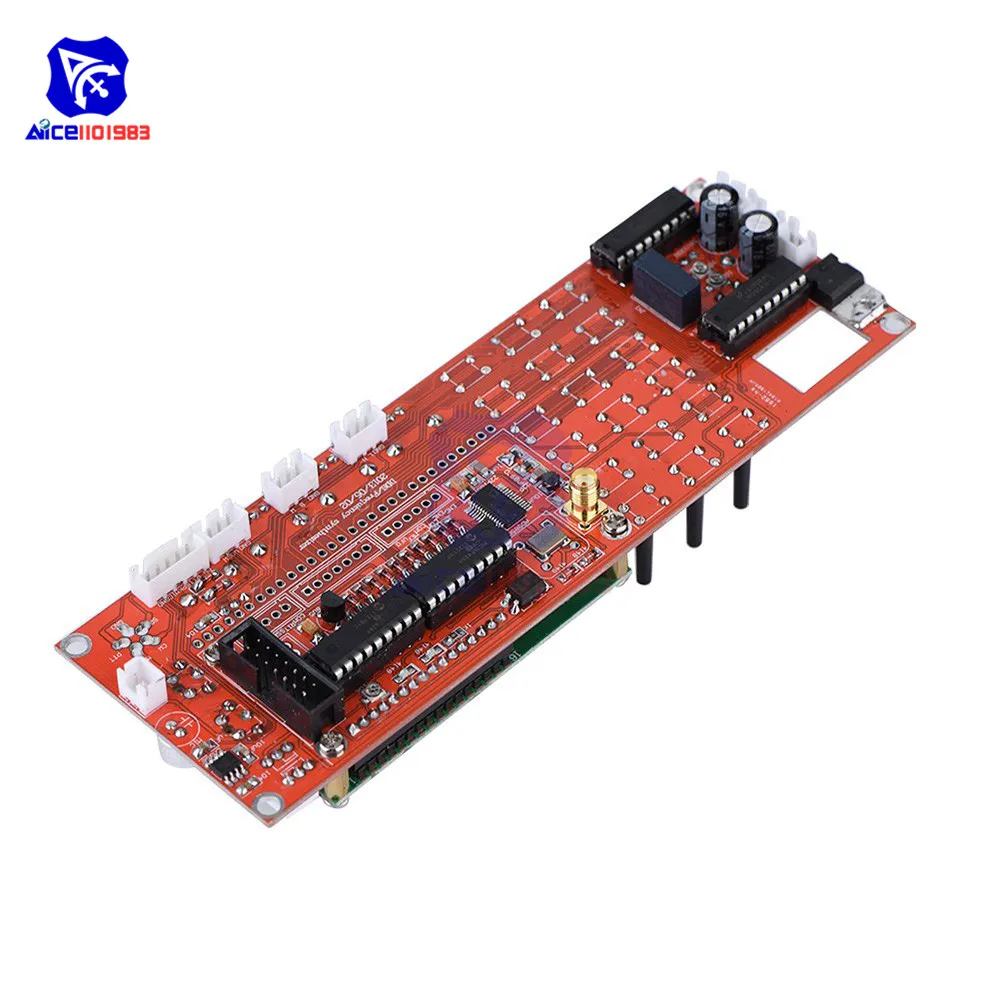  AD9850 DDS Signal Generator 12V 0~55MHz Module Adjustable Encoder Potentiometer for HAM Radio SSB6.
