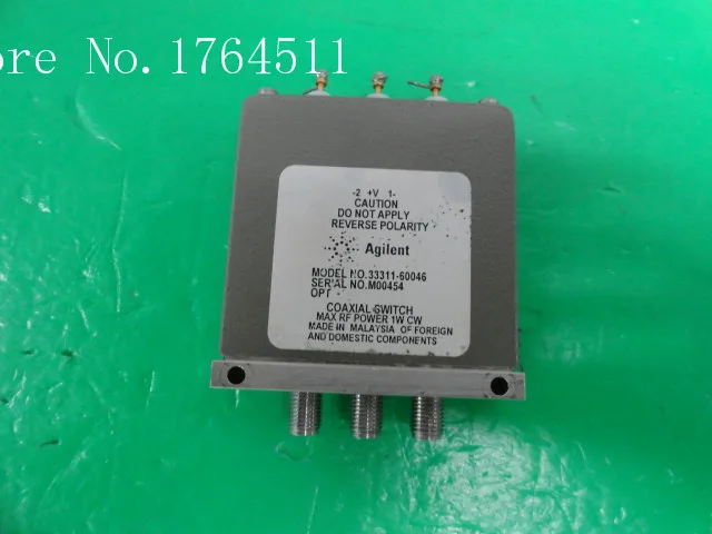 

[BELLA] Agilent 33311-60046 DC-18GHZ SPDT 15V SMA