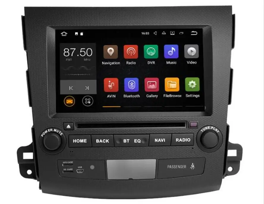 8" Android 8.1 Car dvd GPS Player Navi for Mitsubishi Outlander 2007