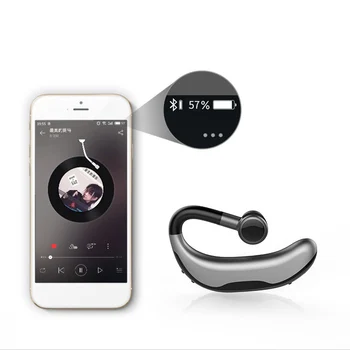 

Bluetooth Earphone Long Standby Wireless Ear-hook Headphone for Driving Sport JR Deals